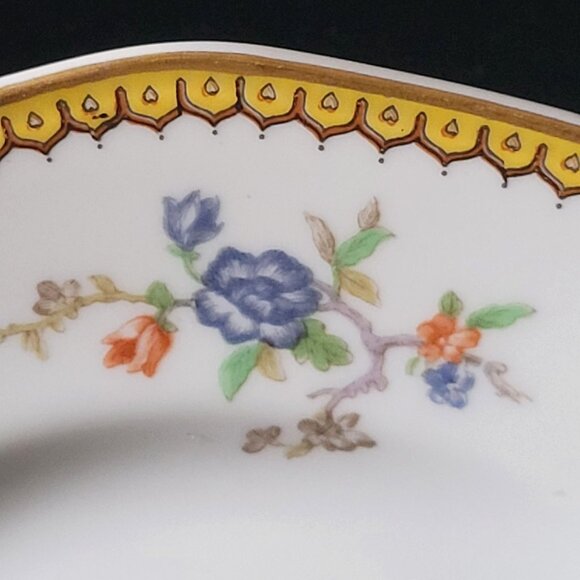 Antique Theodore Haviland Limoges Salad Plate, Eden Pattern, Bird Plate - Picture 5 of 11